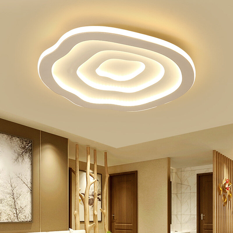 Lights close to the ceiling，interior Lighting Led Ceiling lights for room 、Restaurant 、Corridor， Modern lamp like water pattern