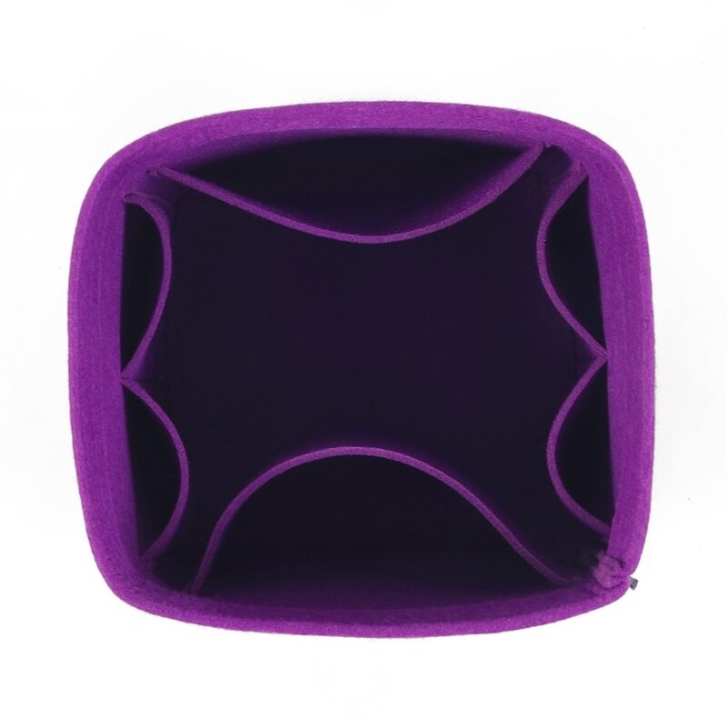 Para nano noé insert sacos organizador maquiagem bolsa organizar interior bolsa portátil base shaper-feltro premium (artesanal/20 cores)