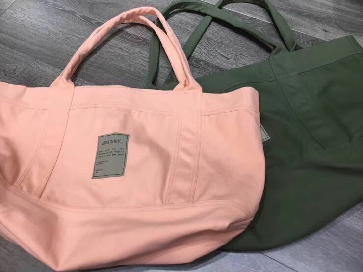 Women Bags 2020 One-shoulder Portable Cotton Beach Bag Green