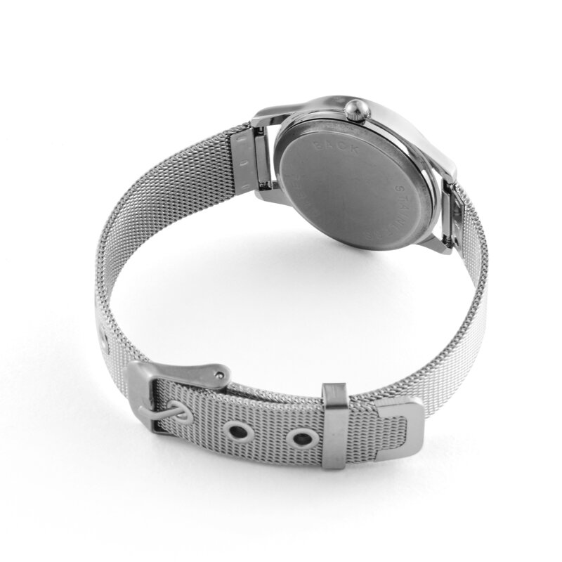 Kobiet Zegarka-Reloj de cuarzo con correa de malla metálica para Mujer, nuevo accesorio de pulsera resistente al agua de cuarzo de oso con diseño de marca famosa, 2020