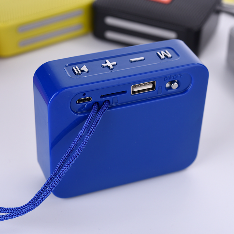 Mini alto-falante portátil tg169 bluetooth 5.0, caixa de som pequena sem fio com suporte usb tf cartão de rádio fm