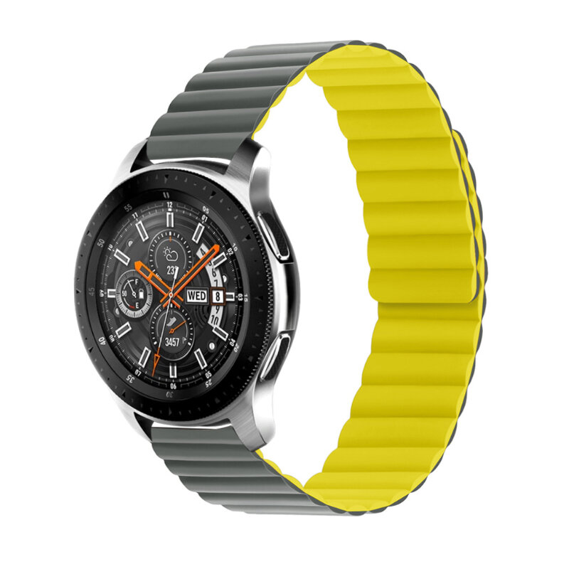 Correa de silicona para Galaxy Watch, Correa deportiva para Samsung Gear S3 Frontier/Classic active 2, Huawei Watch 2, 20mm, 22mm, 46mm, 42mm