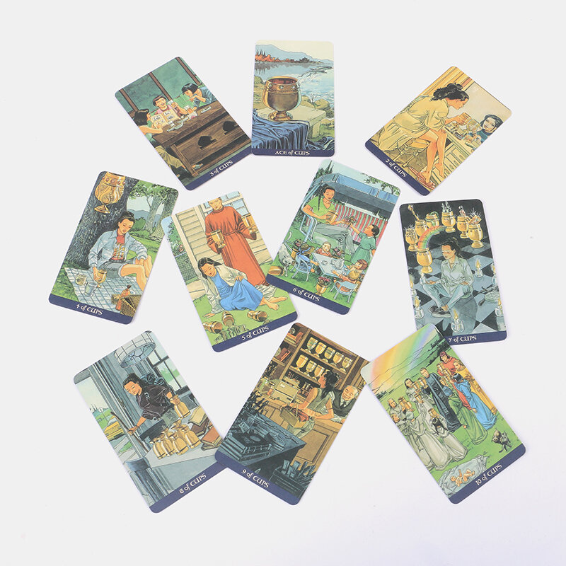 Cartes de Tarot païen Oracle, 78 pièces, jeux de société, de fête, nouvelle collection 2021