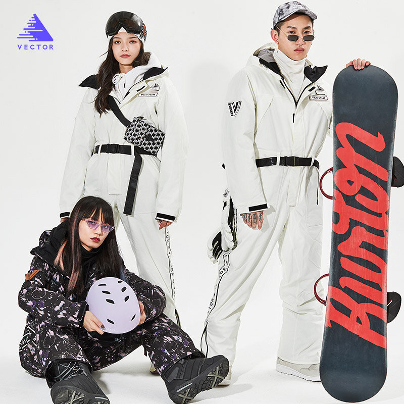 Traje de esquí impermeable para hombre y mujer, mono, chaqueta de Snowboard, chaqueta gruesa y cálida, ropa de Snowboard para nieve