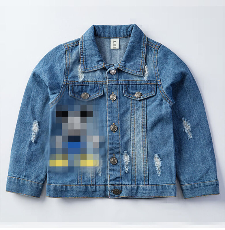 Vendita calda 2020 giacca di jeans per ragazzi cappotti di moda abbigliamento per bambini autunno neonate abbigliamento capispalla Cartoon Jean Jacket Coat