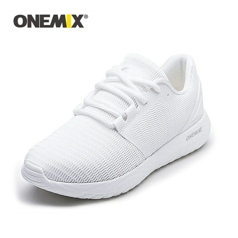 Onemix 2020 男性軽量ランニングシューズでの毛皮バンプジョギングウォーキングスニーカー柔軟なソフト通気性のスポーツの靴