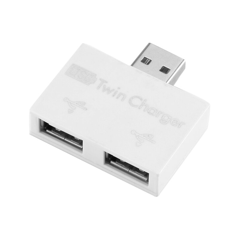 USB Зарядное устройство 2 Порты и разъёмы Hub адаптер Лидер продаж Новые Модные USB разветвитель для телефона планшетного компьютера ноутбука ...