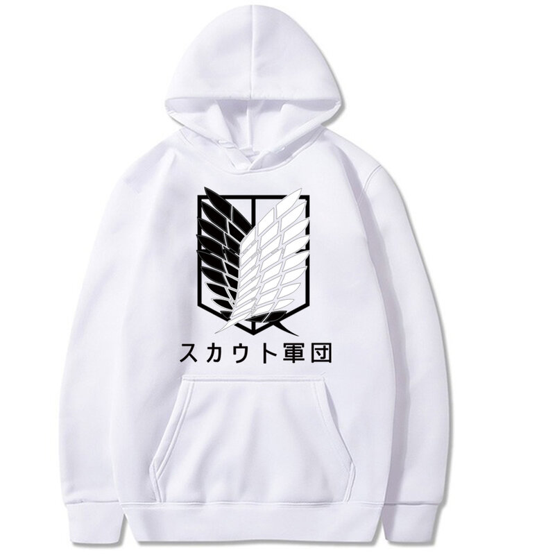 Aanval Op Titan Hoodie Vrouwen Japanse Anime Lange Mouwen Sweatshirt Unisex