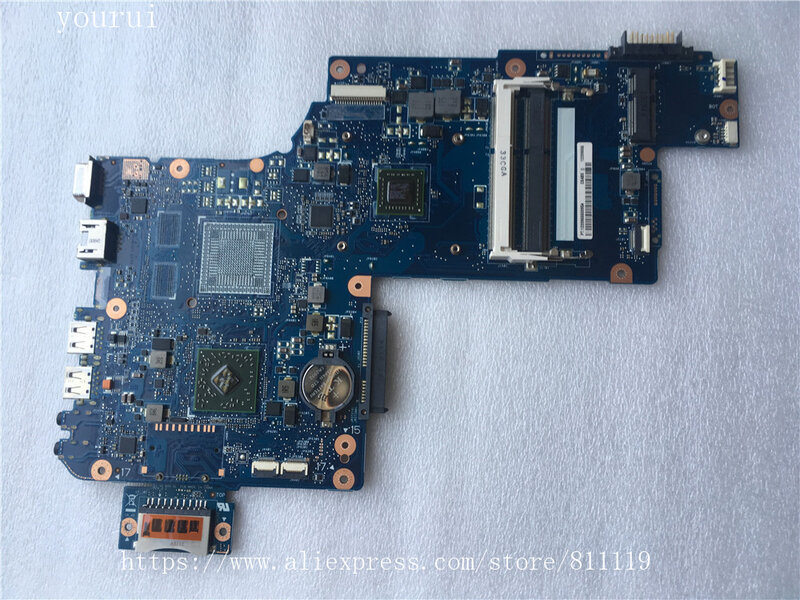 Yourui สำหรับ H000043600 Mainboard สำหรับ Toshiba Satellite L870 C870 L875 Laptopmotherboard DDR3 100% ทดสอบ