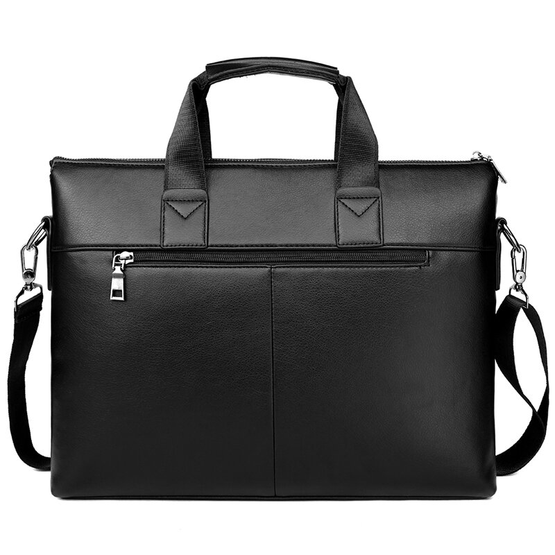 VIKUNJA POLO Top Verkauf Mode Einfache Dot Berühmte Marke Business Männer Aktentasche Tasche Leder Laptop Tasche Casual Mann Tasche Schulter taschen