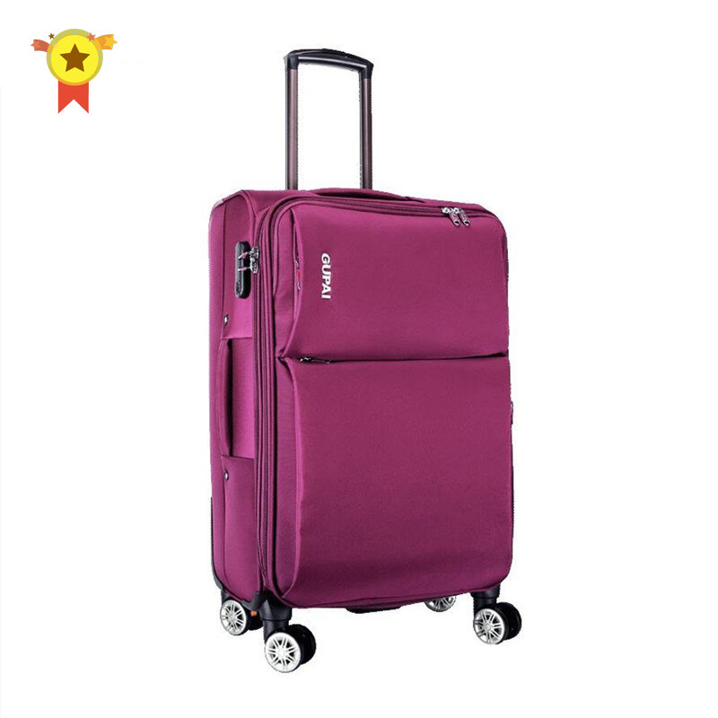 Oxford przędzenia walizka, lekki bagaż, rolling bagażu podróży, uniwersalne koło tułowia, stylowa torba na kółkach przypadku, 20 "cal wejścia na pokład