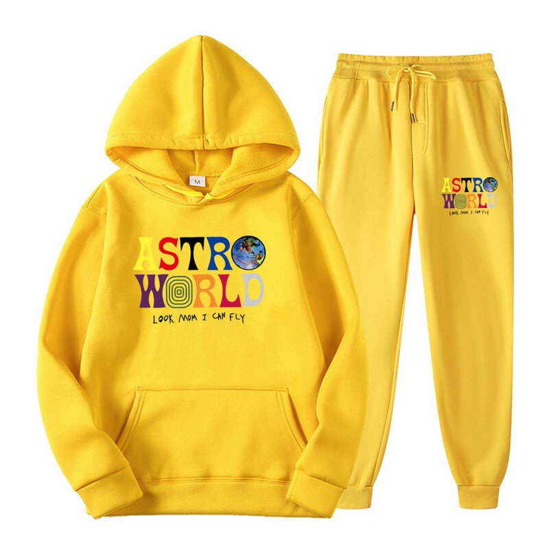 2021 conjuntos de hoodies + calças com capuz moletom moletom moda masculina ajuste fino conjunto com capuz calça hip hop pullover com capuz