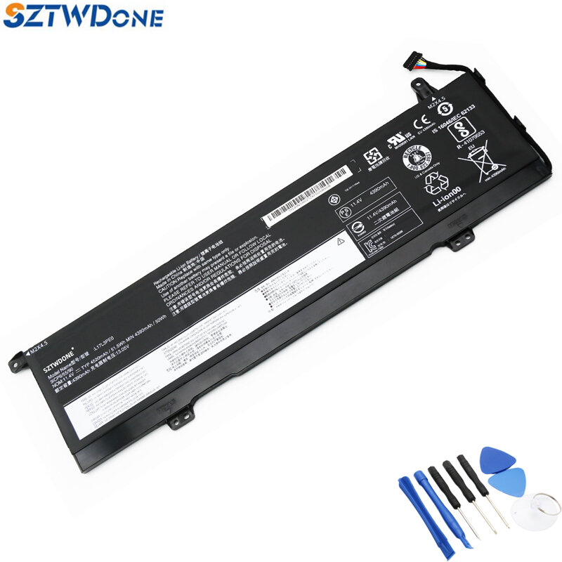 Sztwwon – batterie d'ordinateur portable pour Lenovo Yoga 730 – 15 IKB/ISK/IWL L17C3PE0, 11.4V, 4520 wh, MAH