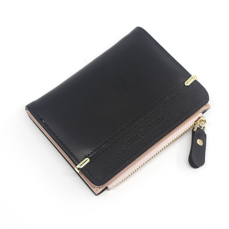 Women's Wallet Short Women Coin Purse Fashion Wallets For Woman Card Holder Small Ladies Wallet Female Hasp Mini Clutch For Girl