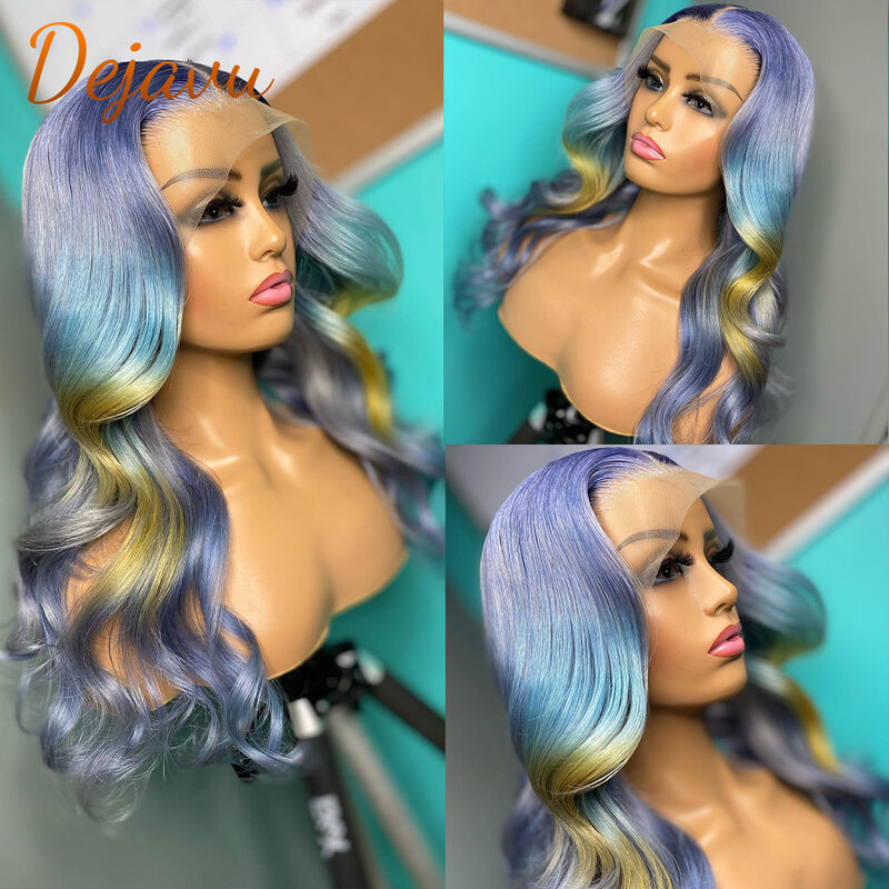 613 Highlight Wig Lace Front Human Hair Wigs Body Wave Wig 13x4 Frontal Lace 8-32 Inch Ombre Highlight Wigs For Women Preplucked