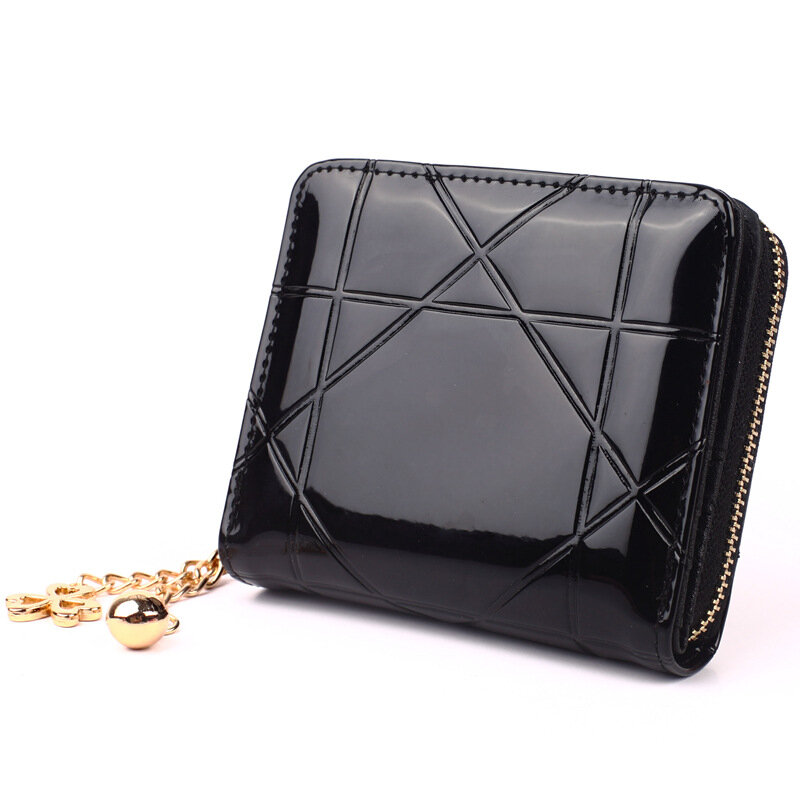 Nowy 2021 krótki mały Vintage damski portfel z prawdziwej skóry Multifuntion modna torebka damska Zipper portfel na karty Case Clutch Bag