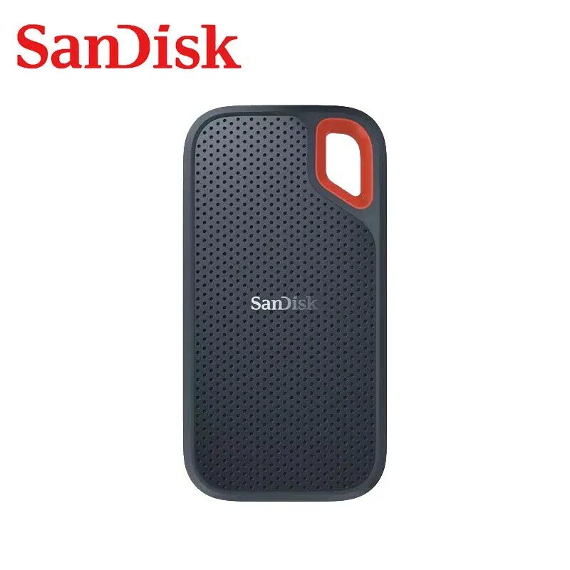 SanDisk Portable Eksternal SSD 500GB 1TB 2TB Hard Drive Eksternal E60 SSD USB 3.1 HD SSD Hard drive Solid State Disk untuk Laptop