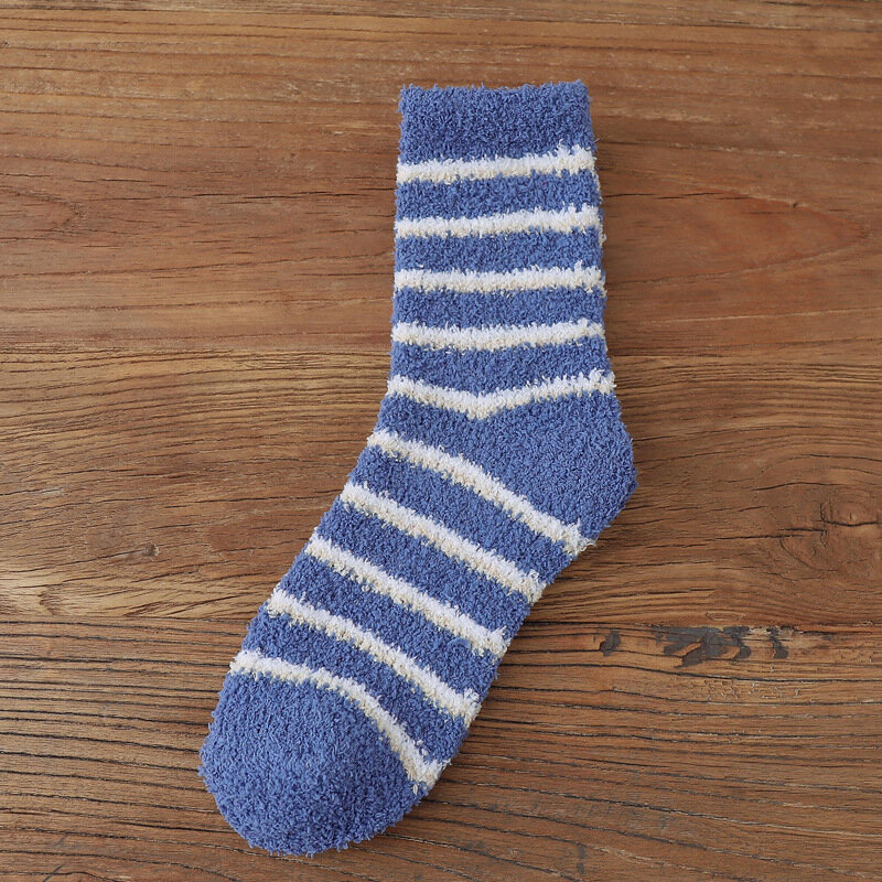 KNOWDREAM – chaussettes épaisses en velours pour femmes, bas de Compression en velours corail de style de jour, saison automne et hiver