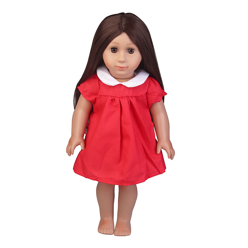 Кукла Фламинго летняя одежда 15 видов стилей юбка платье аксессуары подходит 18 дюймов американская и 43 см Baby New Born кукла поколение подарки