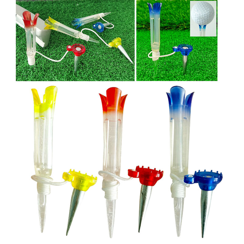 Пластиковые Тройники для гольфа, 85 мм, уменьшают трение и боковые стороны, более прочные и надежные тройники для гольфа