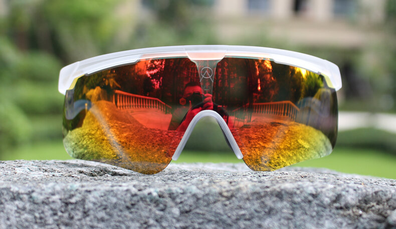 Alba optics-gafas polarizadas de ciclismo para hombre y mujer, lentes deportivas para bicicleta de montaña y carretera, gafas de sol