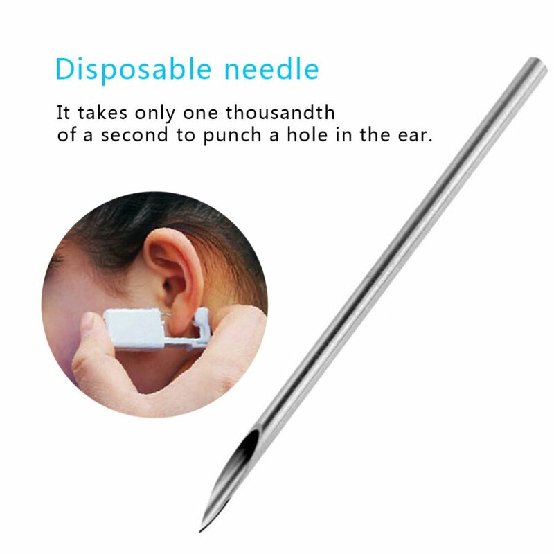 Clean Disposable Sterile Body Piercing Needles for Navel Ear Nose Tattoo Piercing Needles Tattoo Accessory