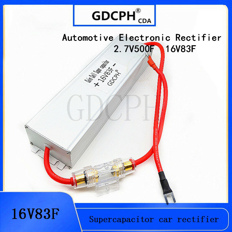 Gerador elétrico automotriz fala capacitancia 16v83f 2.7v500f