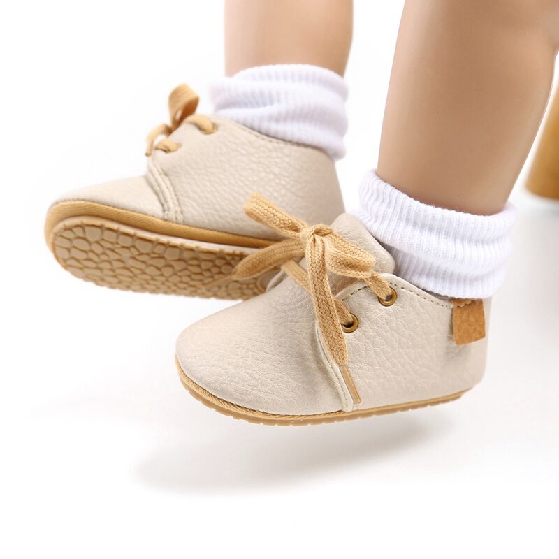 Chaussures antidérapantes pour bébés garçons et filles, baskets décontractées en PU pour les premiers pas des tout petits, 8 couleurs, 2020