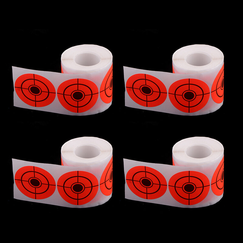 1000pcs  Targets Florescent Self Adhesive 5cm Paper Target Stickers