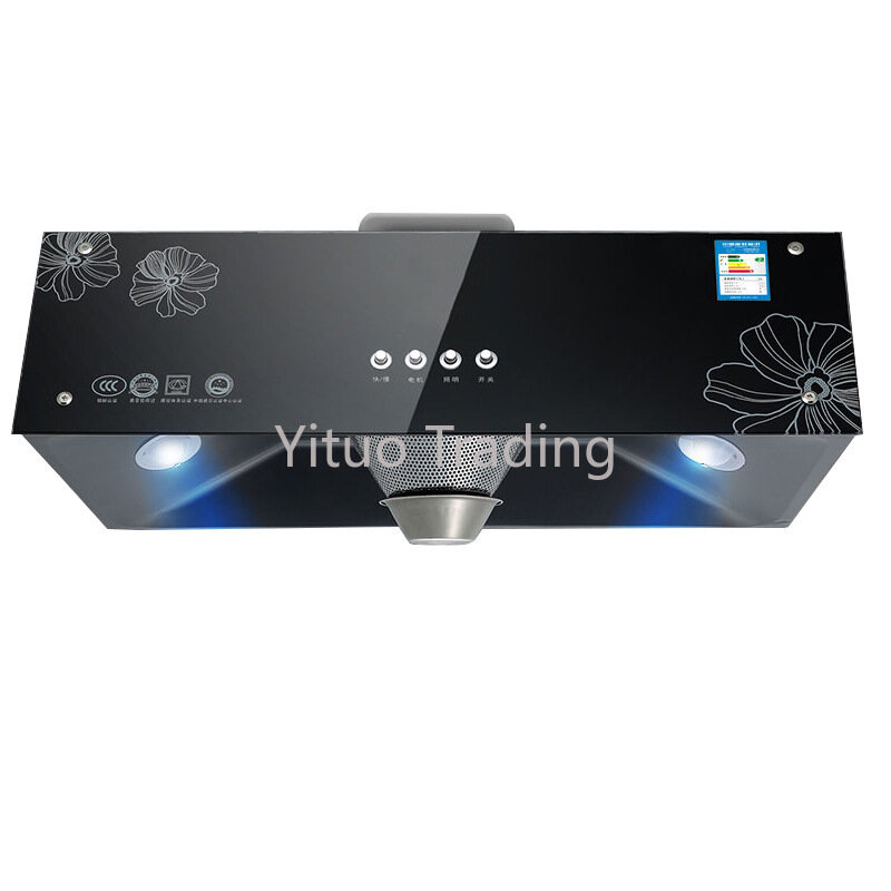 Hộ Gia Đình Thông Minh Hàng Đầu Hút Trung Quốc Phạm Vi Hood Nông Bao Da 150-200W Hút Lớn Sâu Khoang Khói Hút phạm Vi Hood ED