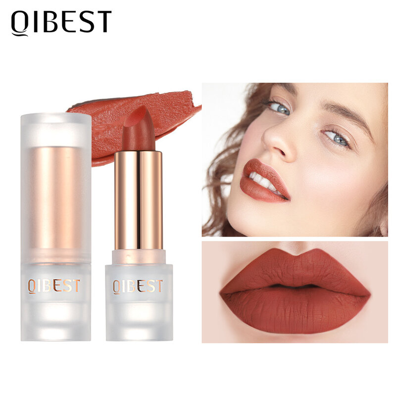 Rouge à lèvres mat velours 11 couleurs, glaçure à lèvres, pas facile à décolorer, facile à colorer, hydratation durable, beaux outils cosmétiques