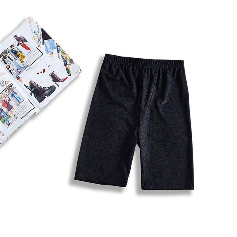 Pantalones cortos deportivos ajustados de cintura alta para mujer, Shorts informales ajustados de Color sólido para Yoga, Fitness, S-XL