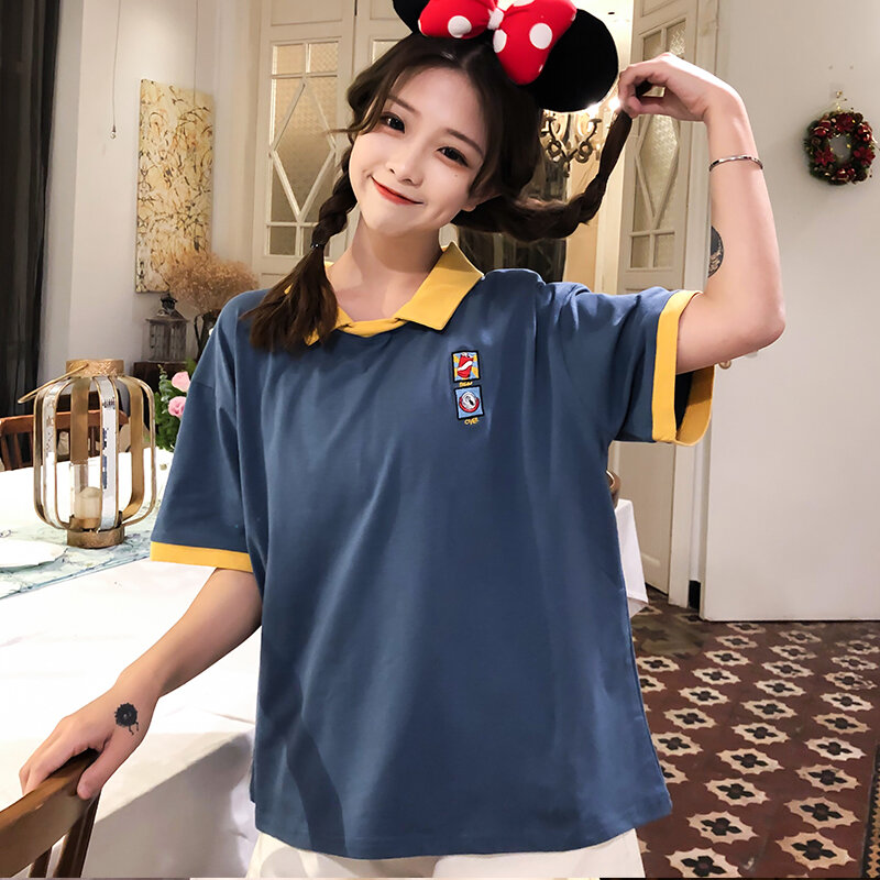 Verão 2020 tshirt diversão moda impresso camiseta marca feminina camisa harajuku preppy estilo casual seção t camisa roupas femininas
