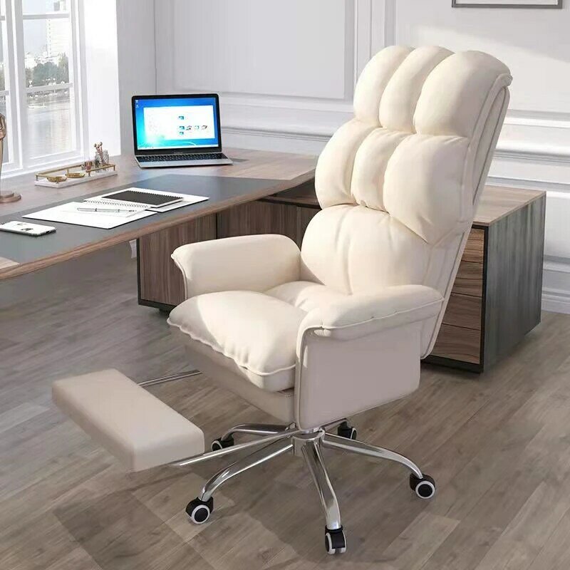 스칸디 나비아 스타일 디자이너 단색 조정 가능한 회전 게임 컴퓨터 사무실 의자 침실 연구 사무실 레저 의자