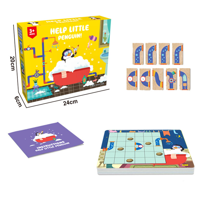 Mainan Puzzle Pendidikan Anak-anak Mainan Desktop Game Pembelajaran Prasekolah Permainan Interaktif Orangtua-anak Mainan Logika Pendidikan Anak