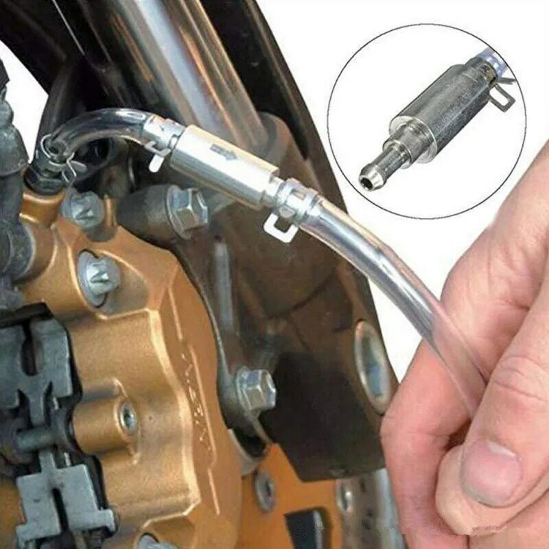 油圧ブレーキおよびオイル抽出器用の油圧ブレーキおよびクラッチレバー,交換用アダプターキット,自転車修理ツール,1個