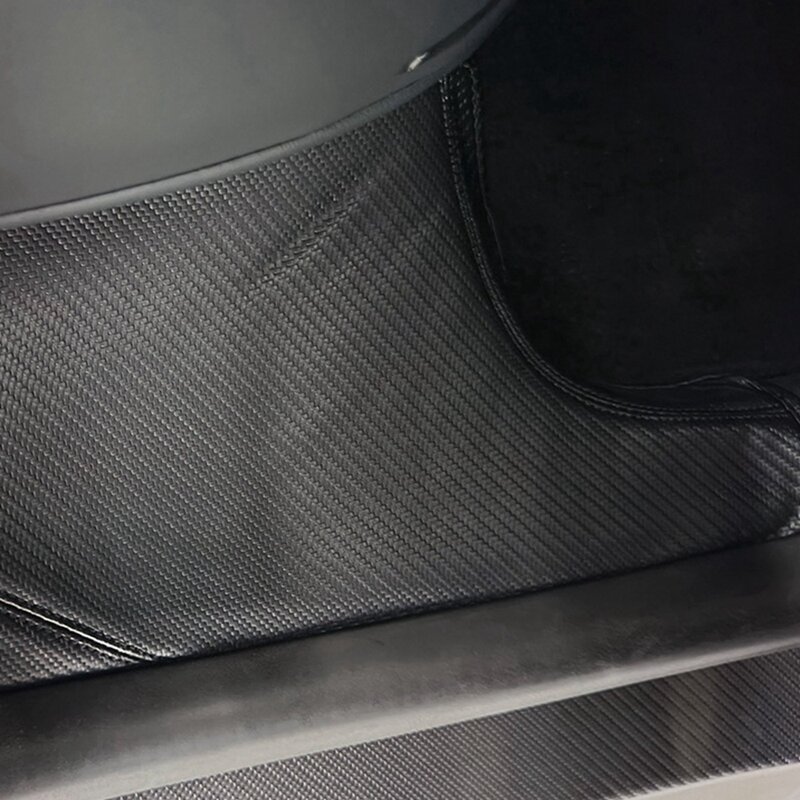 Almohadilla de puerta trasera para Tesla modelo Y, almohadilla de pie impermeable Y usable para todo tipo de clima, modelo Y