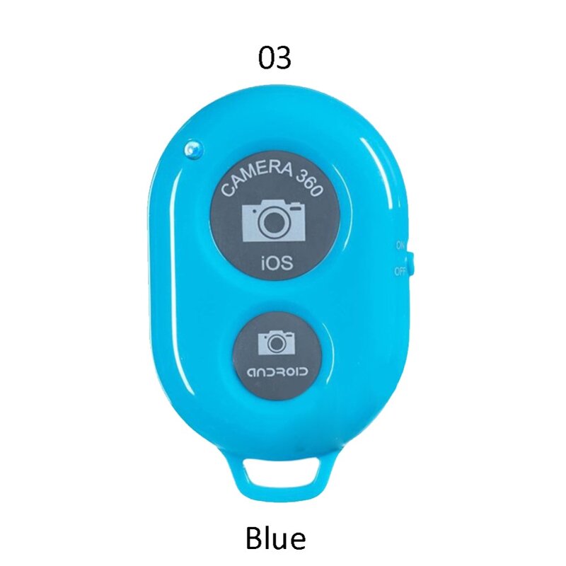 Bluetooth Afstandsbediening Knop Draadloze Controller Zelfontspanner Camera Stok Ontspanknop Telefoon Monopod Selfie Voor Ios