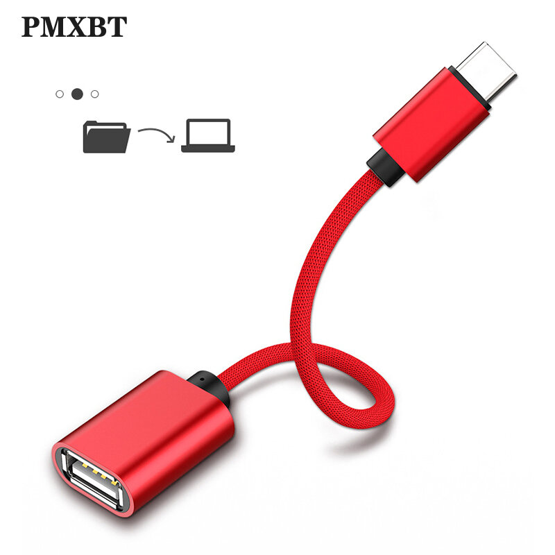 Multifunción OTG Cable adaptador USB tipo C USB-C macho A USB 2,0 A Cable hembra para MacBook Pro Samsung Huawei teléfono USB-C OTG