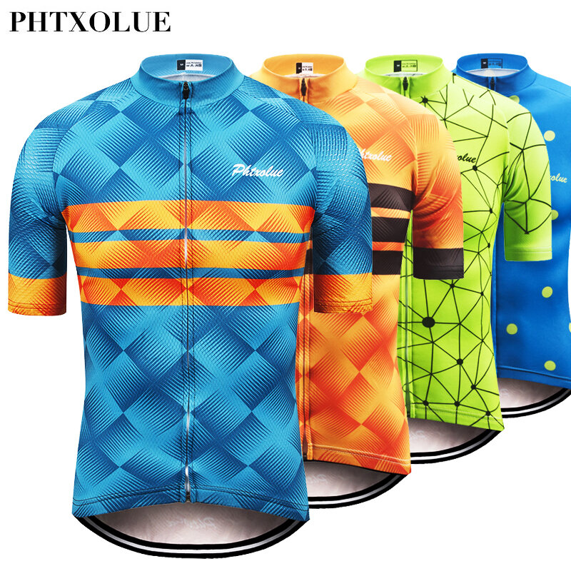 Camiseta de ciclismo de ciclismo de montaña para hombre transpirable 