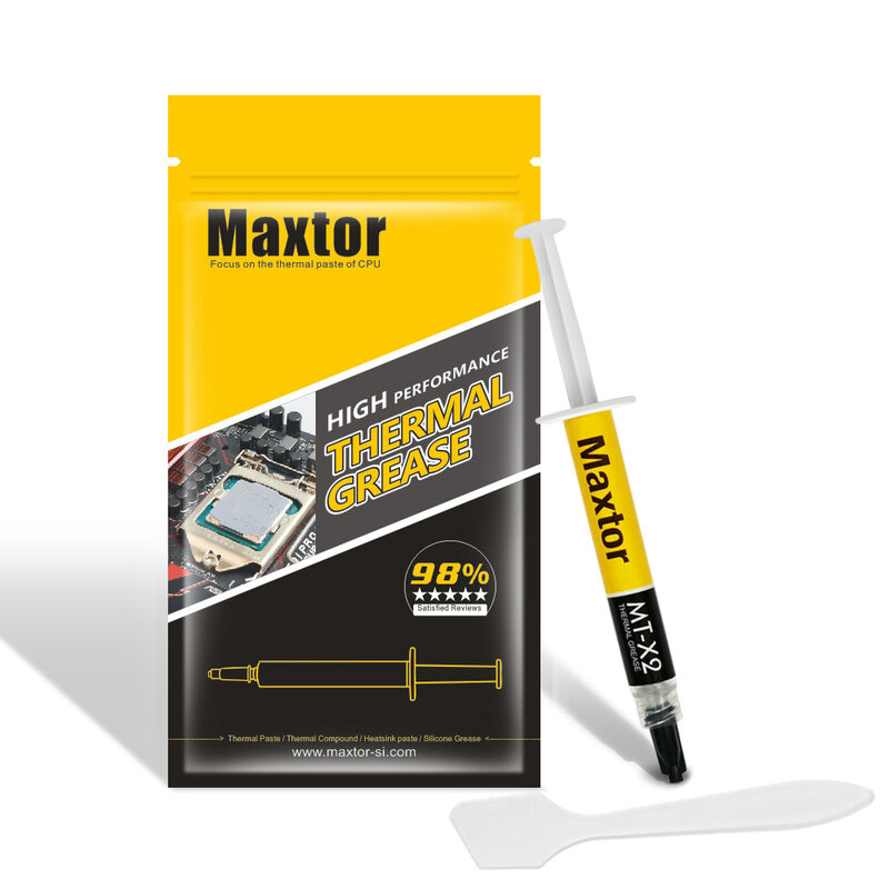 Maxtor MT-X2 – dissipateur thermique 5g, pâte thermique, pour ordinateur portable, carte mère, CPU, GPU, ordinateur de bureau