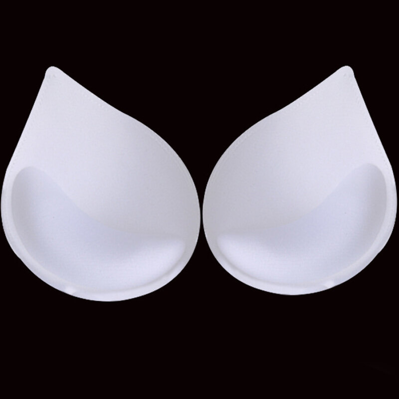 Almohadillas para sujetador de realce para mujer, relleno extraíble, copas, accesorios para Sujetador de Bikini, 6 uds./3 pares