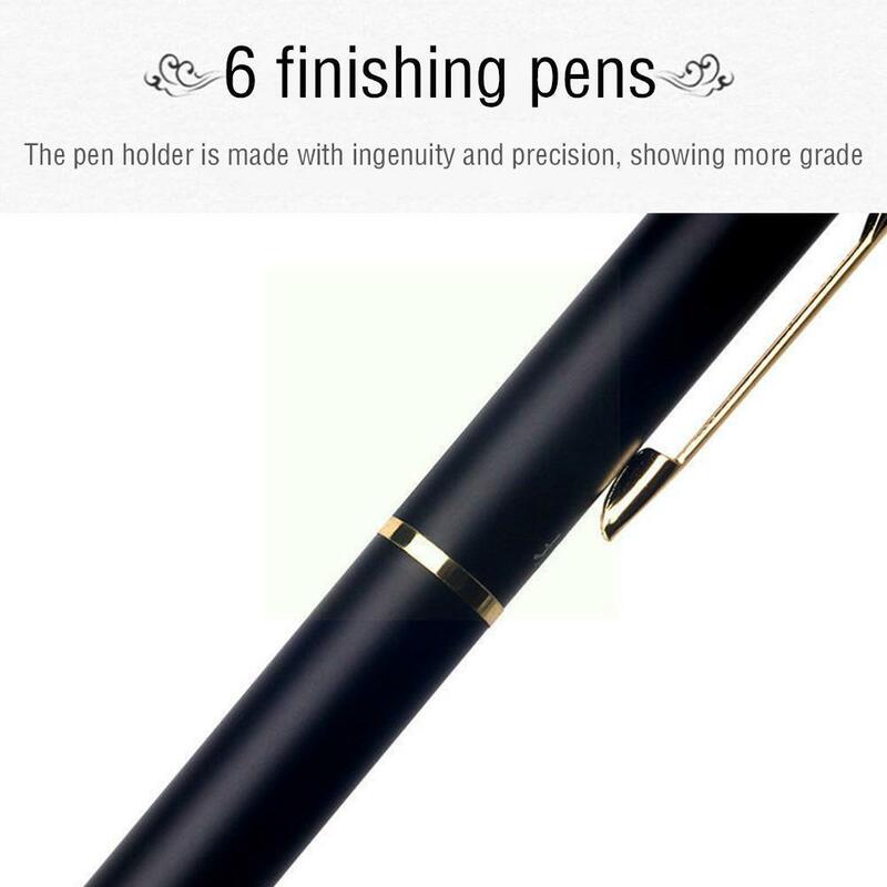 Портативная ручка-кисть для акварели, мягкая искусственная ручка для рисования, ручка для китайской каллиграфии, канцелярские принадлежно...