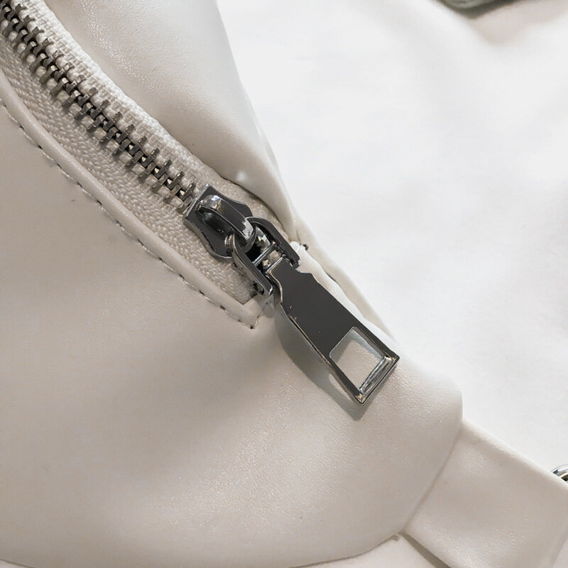 Riñonera de Pu para mujer, bolsa deportiva de viaje con cremallera, bolso con cadena para teléfono, 2020