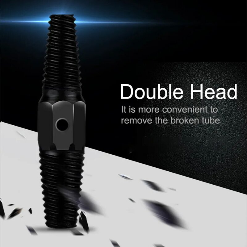 Dual-use1/2 inch 3/4 inch Damaged Wire Screw Extractor Water Pipe Triangle Valve Tap Broken Wire Screw Extractor Remover Tools