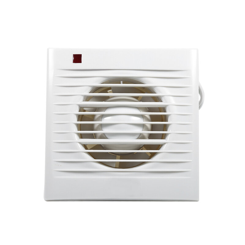 Ventilatore di aspirazione di ventilazione per bagno wc cucina finestra a parete 220V 4 "bagno cucina ventilatore di scarico a parete