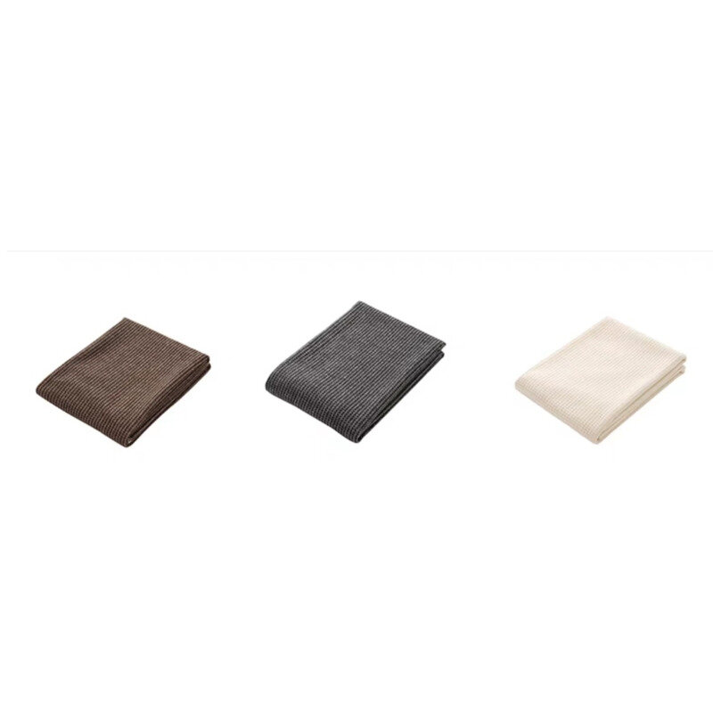 Marca de luxo 100% lã cobertor capa de sofá de lã macia portátil quente cachecol xale xadrez colcha na cama velo malha