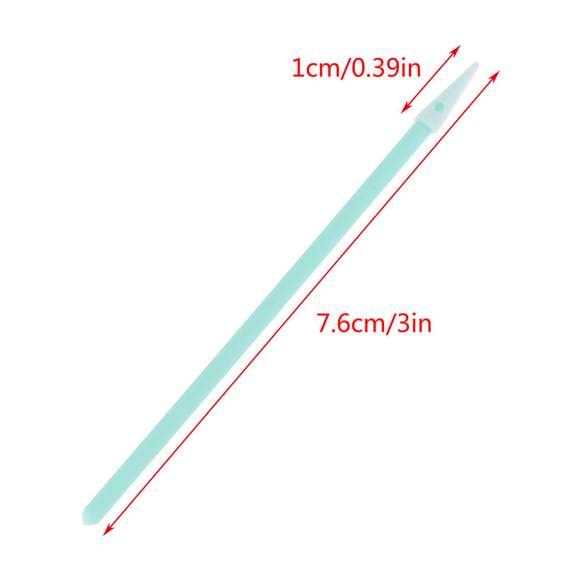 100Pcs ทำความสะอาดโฟมผ้าฝุ่น Swabs Sticks Fit สำหรับเครื่องพิมพ์