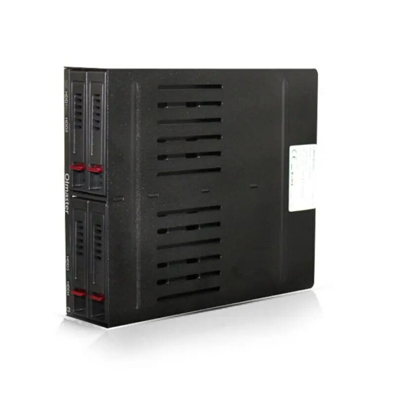 1pc he-2006 4x2.5 "slots sata rack interno disco rígido caso hdd ssd gabinete capa nova