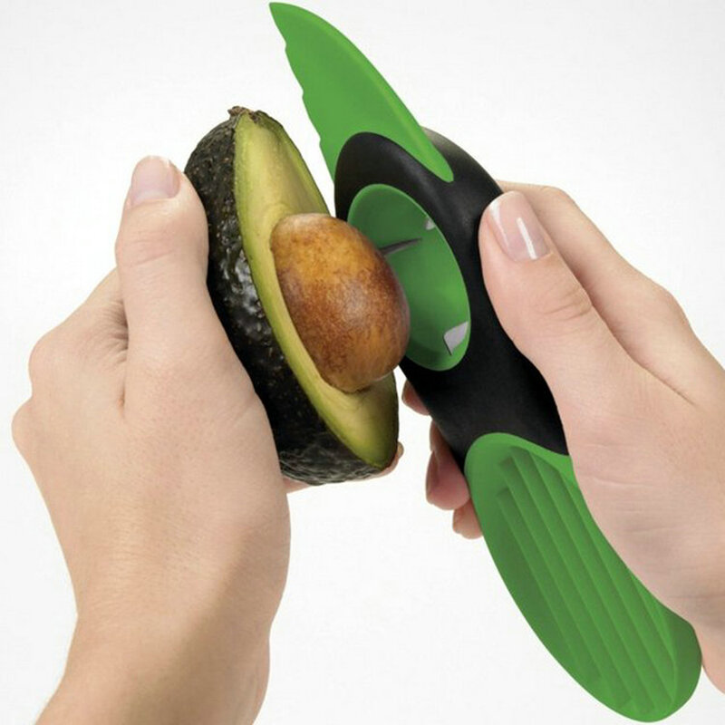 Многофункциональный Нож для чистки фруктов с авокадо, резак для пищевого пластика, слайсер для масла, удобная машина для чистки, сепаратор